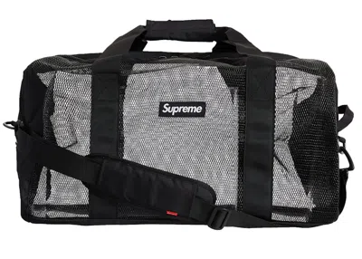 Pre-owned Supreme Big Duffle Bag (ss20) In Black