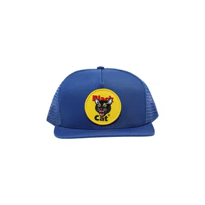 Pre-owned Supreme Black Cat Mesh Back 5-panel 'royal' | Blue | Men's Size Onesize