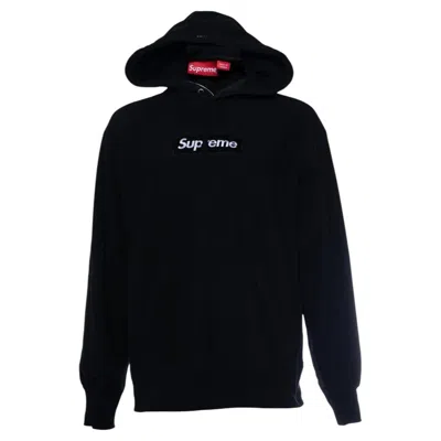 Pre-owned Supreme , Black Hooded Sweater