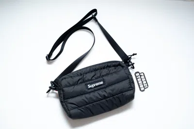 Pre-owned Supreme Black Puffer Bag