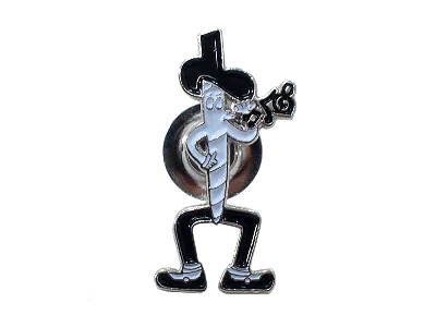 Pre-owned Supreme Blade Jointman Pin In Silver