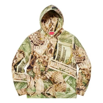 Supreme Bling Hooded Sweatshirt 'multi-color' In Green