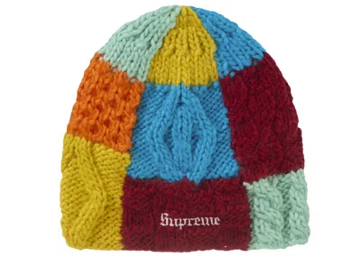 Pre-owned Supreme Block Knit Beanie