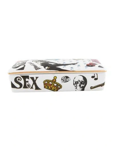 Pre-owned Supreme Blood Lust Ceramic Box In White