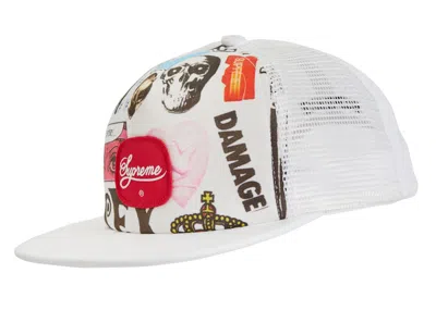 Pre-owned Supreme Blood Lust Mesh Back 5panel In White