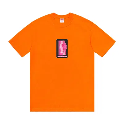 Pre-owned Supreme Blur Tee 'orange' | Men's Size Xl