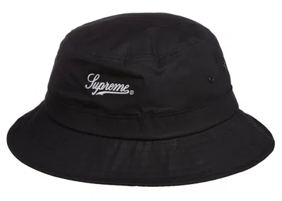 Pre-owned Supreme Bolt Snap Crusher Hat In Black
