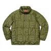 Supreme Bonded Logo Puffy Jacket 'olive Green'