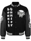 Supreme Bounty Hunter "black" Varsity Jacket In Black