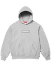 Supreme Box Logo Hoodie In Grey