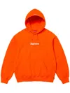 Supreme Box Logo Hoodie In Orange