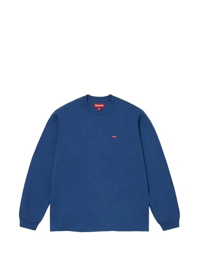 Supreme Box Long-sleeve Sweater In Blue