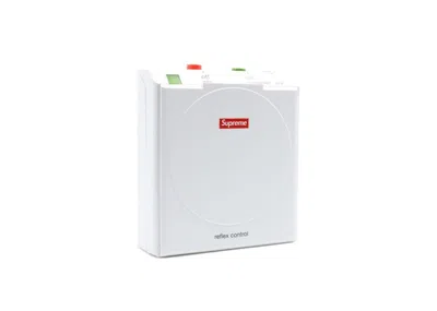 Pre-owned Supreme Braun Travel Alarm Clock In White
