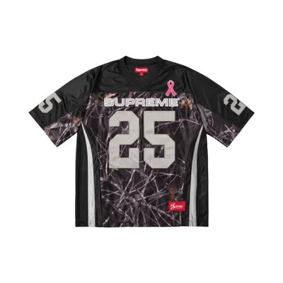 Pre-owned Supreme Breast Cancer Awareness Football Jersey 'black' | Men's Size L