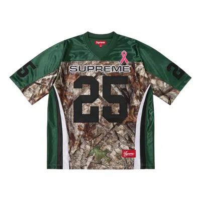Supreme Football Jersey In Green