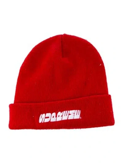 Pre-owned Supreme Breed Beanie In Red