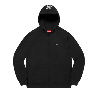 Pre-owned Supreme Brim Zip Up Hooded Sweatshirt 'black'