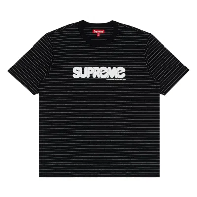 Pre-owned Supreme Bubble Short-sleeve Top 'black' | Men's Size S