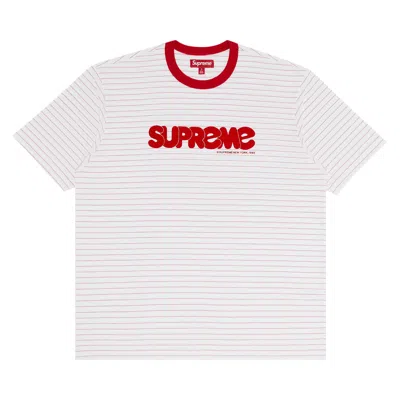 Pre-owned Supreme Bubble Short-sleeve Top 'white' | Men's Size Xl