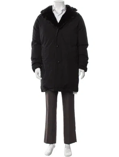 Pre-owned Supreme Buckle Down Parka In Black