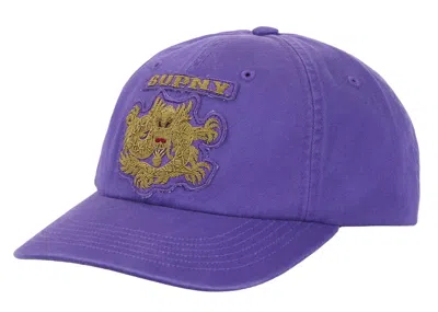 Pre-owned Supreme Bullion Dragon 6panel In Bright Purple