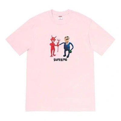 Supreme Business T-shirt 'pink'
