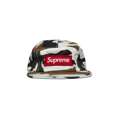 Pre-owned Supreme Camo Camp Cap 'white' | Men's Size Onesize