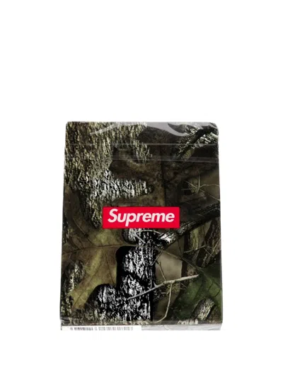 Supreme Camo Playing Cards In Green