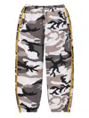 Supreme Camo-print Zip-detail Trousers In Multi