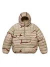 Supreme Camouflage-pattern Half-zip Jacket In Neutral