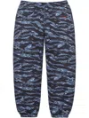 Supreme Camouflage-print Track Pants In 蓝色