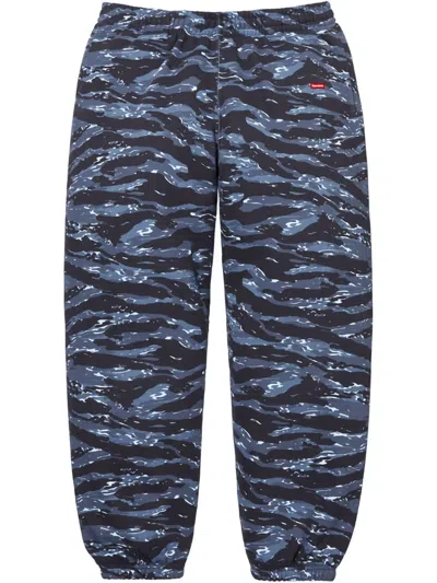 Supreme Camouflage-print Track Pants In 蓝色