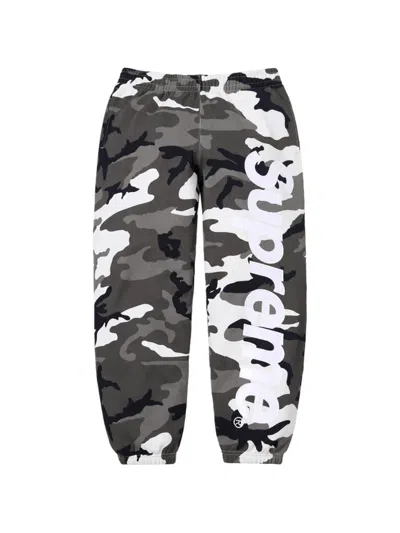 Supreme Camouflage Track Pants In Multi