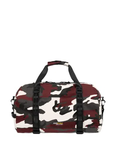 Supreme Camouflage-print Ripstop Duffle Bag In Blue