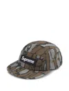 Supreme Camp Camouflage-print Cap In Brown