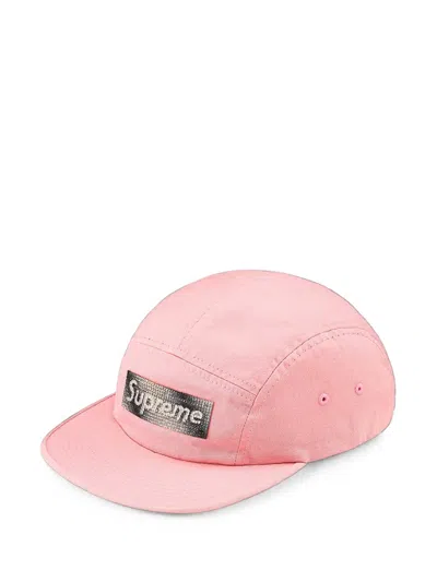 Supreme Camp Cap Baseball Cap In Pink