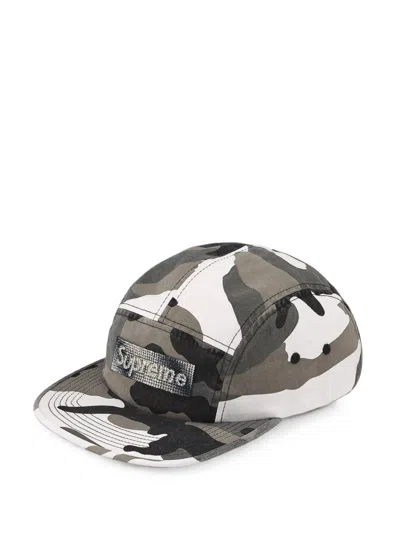 Supreme Camp Cap Camouflage-print Baseball Cap In Multi