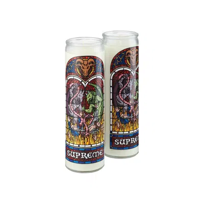 Pre-owned Supreme Candles 'white' | Men's Size Onesize