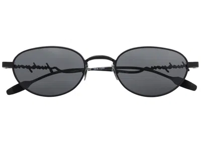 Pre-owned Supreme Capital Sunglasses In Black
