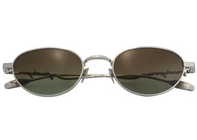 Pre-owned Supreme Capital Sunglasses In Silver