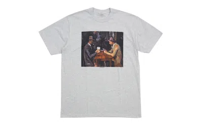 Pre-owned Supreme Cards Tee Shirt In Ash Grey