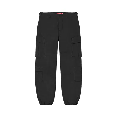 Pre-owned Supreme Cargo Pant 'black'