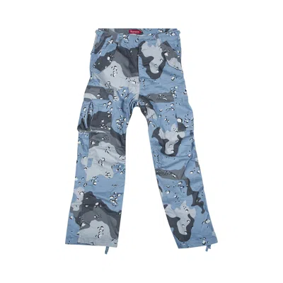 Pre-owned Supreme Cargo Pant 'blue Chocolate Chip Camo'