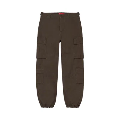 Pre-owned Supreme Cargo Pant 'brown'