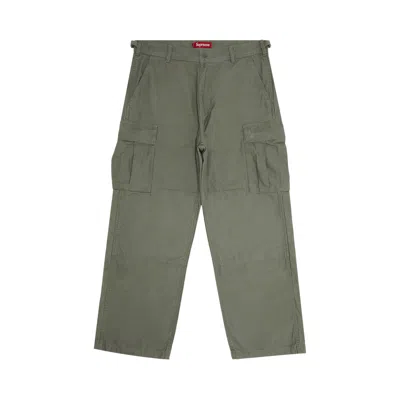 Pre-owned Supreme Cargo Pant 'olive' In Green