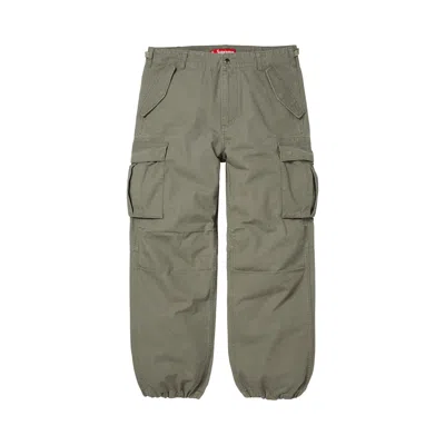 Pre-owned Supreme Cargo Pant 'olive' | Green | Men's Size 34