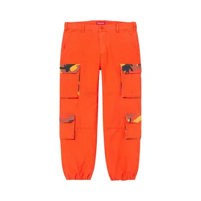 Pre-owned Supreme Cargo Pant 'orange'