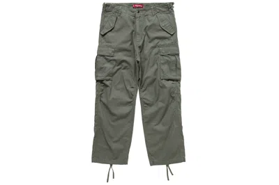 Pre-owned Supreme Cargo Pant Pant (fw24) Olive