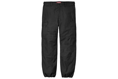 Pre-owned Supreme Cargo Pant (ss24) Black