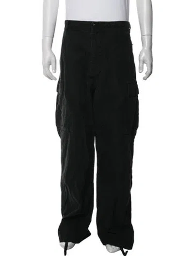 Pre-owned Supreme Cargo Pants In Black/green